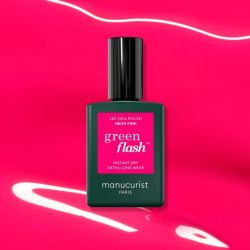 Manucurist Green Flash Vernis semi-permanent Neon Pink - 15 ml
