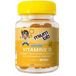 Vitamine D enfants sans sucres - 30 gummies