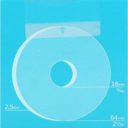 Anneau protecteur cutané Brava - 18 mm - 64 mm, épaisseur 2,5 mm, 10 unités