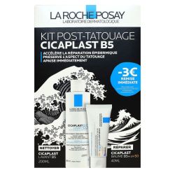 Kit Post-tatou Cicaplast baume B5+ 40ml + gel lavant 200ml