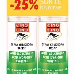 Cinq/Cinq Vegetal Spray Citriodiol 100X2
