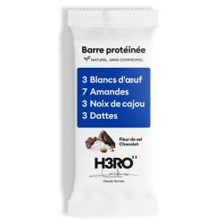 Barre protéinée - Fleur de sel Chocolat - 52 g