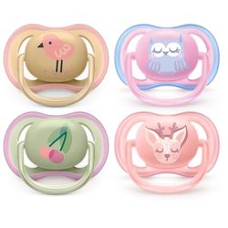 Sucette Ultra Air +18 mois Elephant Love - Lot de 2
