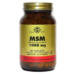 Solgar MSM 1000mg 60 comprimés