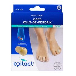 Digitubes à l'épithélium 26 taille S 22mm diamètre x3