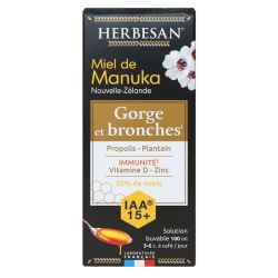 Herbesan Miel De Manuka Sirop Bronc 100Ml