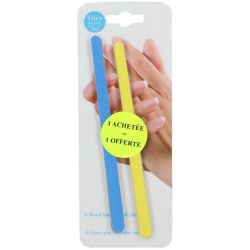 Limes manucure bois 17 cm - 6 limes