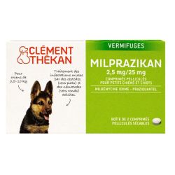 Ct Milprazikan Chiot 2,5/25Mg Cp 2