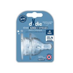 Dodie Tetine 4 Init A/Col 6M Silicone