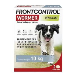 Wormer Vermifuge Chien - 2 comprimes