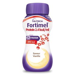 Fortimel® Protein 2.4 kcal/ml Pêche Mangue - 4 x 200 ml