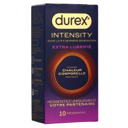 Préservatifs Intensity Extra Lubrifiés - 10 préservatifs