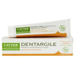 Cattier Dentargile Dent Sauge Tub 100G