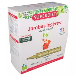 Superdiet Vigne Rouge Bio Unidose 20X15Ml