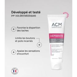 Crème Anti-taches Zones Sensibles & Intimes Dépiwhite - 50 ml