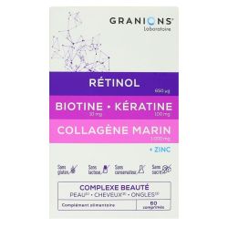 Ea Oligo Granions Peau Chev/Ongles Cpr60