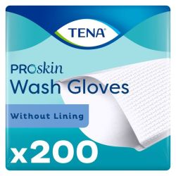 Tena Wash Gloves Non Platifie / 200