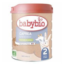 Babybio Caprea 2 lait en poudre bio de 6 mois à 12 mois 800g