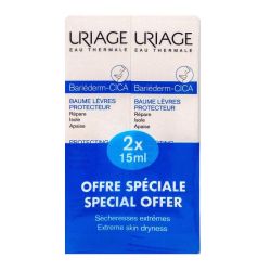 Uriage Bariederm Cica Levres 15Ml X2