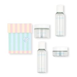 Kit Voyage Écoresponsable - 2 pots + 2 flacons