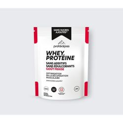 Whey protéine Sans sucres ajoutés - Fraise - 750 g