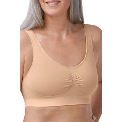 Becky Soutien-gorge sans armatures - Taille M, Rose