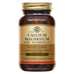 Solgar Ca Mg Vit D Bte 150