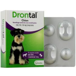 Drontal Chien - 4 comprimés