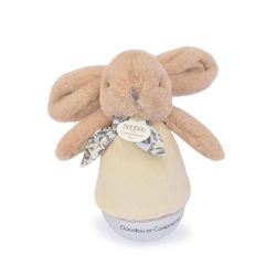 Veilleuse musicale Lapin Doudou - Beige - 16 cm