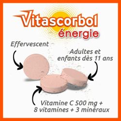 Energie Gout Orange Pressee - 30 comprimes effervescents