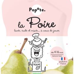 Popote Gourde Poire Bio 120G