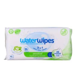 Lingettes Nettoyantes Bebe Biodegradables - 60 unites