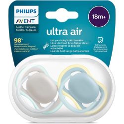Ultra Air Sucette 18 mois et plus - Lot de 2 sucettes