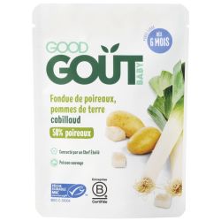 Good Gout Plats Poireau Pdt Cabillaud190G