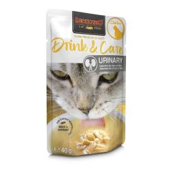 Leonardo Drink & Care Urinary Soupe au Poulet - Chat 40 g