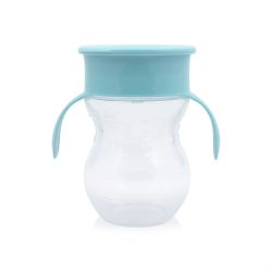 Non-Spill Cup 360 degrees Baby Care - blue