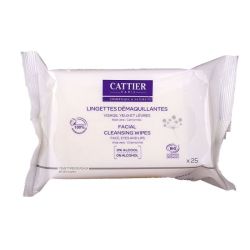 25 Lingettes démaquillantes