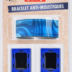 Cinq/Cinq Bracelet Motif Bleu