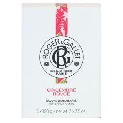 Rg Savon Gingembre Rouge 3X100G