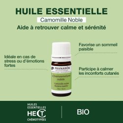 Huile Essentielle de Camomille noble - Bio - 5 ml