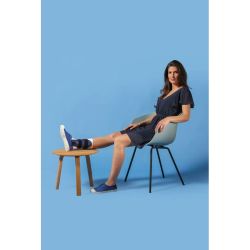 Ligacast Ice Attelle Cheville Noir/Bleu - Taille 1