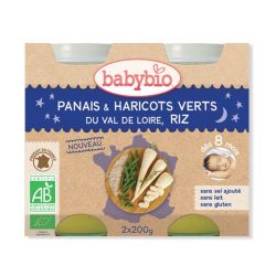 Vitbabybio Menu Panais/Haric Riz 2X200G