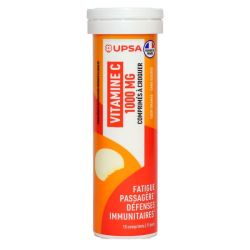 Upsa Vit C 1000 A Croquer 15 Cp