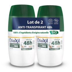 Etiaxil Deo Vegetal Bio 2X50Ml