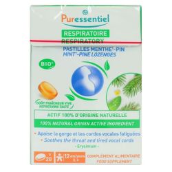 Puressentiel Resp Past Gorg Ment-Pin 20