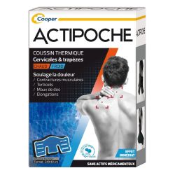 ACTIPOCHE Cervicales et Trapèzes - 24 cm x 40 cm