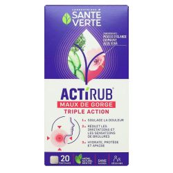 Sante V Actirub Maux De Gorge 20U