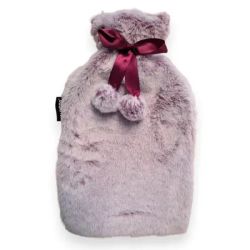 CALINDOO Bouillotte Nœud Framboise