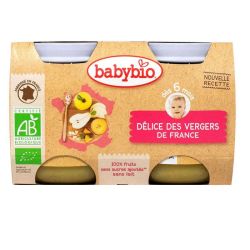 Babybio Delice Fruits 130G2