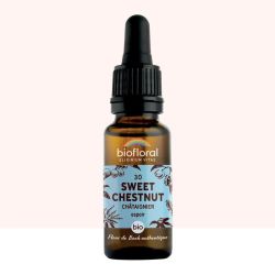 Fleur de Bach n 30 Sweet Chestnut, Châtaignier - Bio Demeter - 20 ml